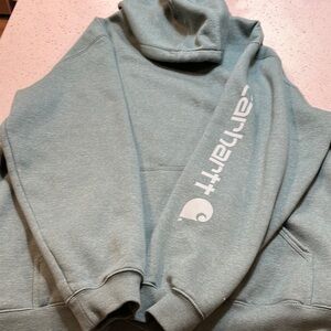 Carhartt Men's Green Hoodie